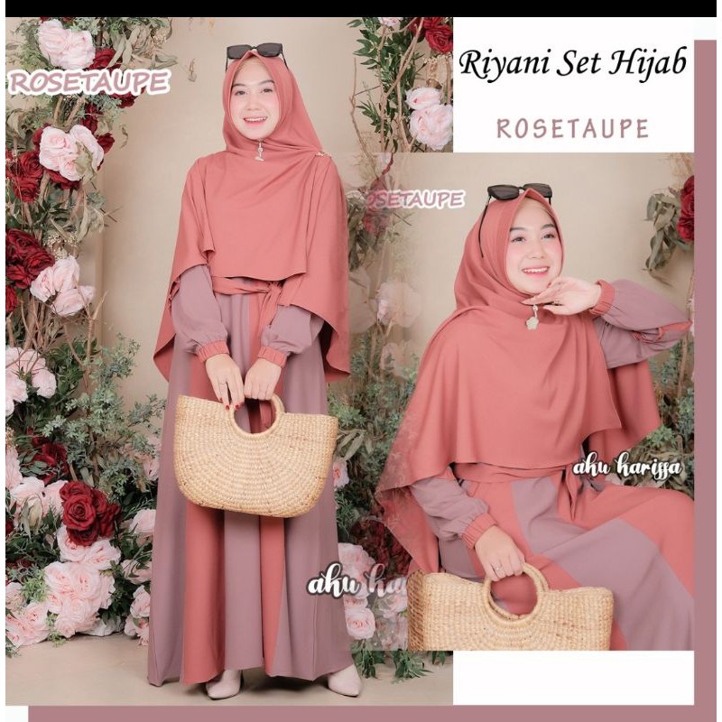 Gamis Riyani set Ori by Aku karissa