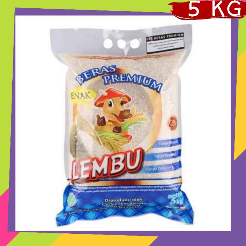 

Beras Lembu Premium 5KG