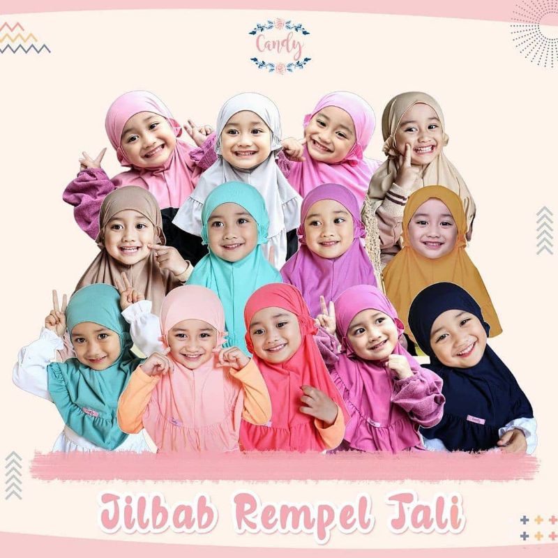 JILBAB REMPEL TALI BY CANDY