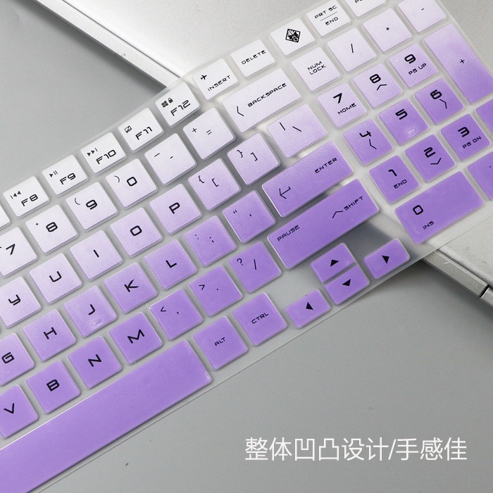 For 15.6inch HP 15-dc1061TX I5-9300H Soft Ultra-thin Silicone Laptop Keyboard Cover Protector