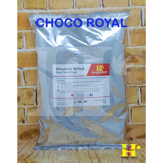 

(1 Kg) Choco Royal Malt Premix Milkshake / Bubble Powder Drink