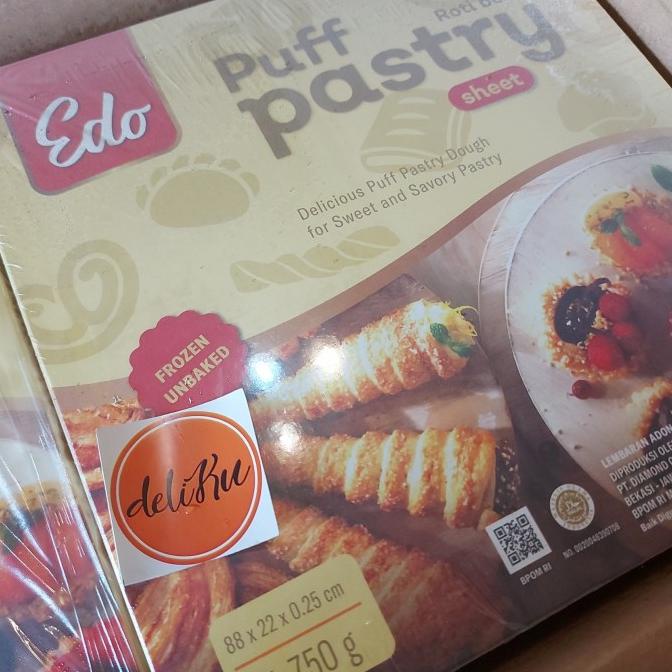 

[COD] edo puff pastry 750gr gojek [COD]