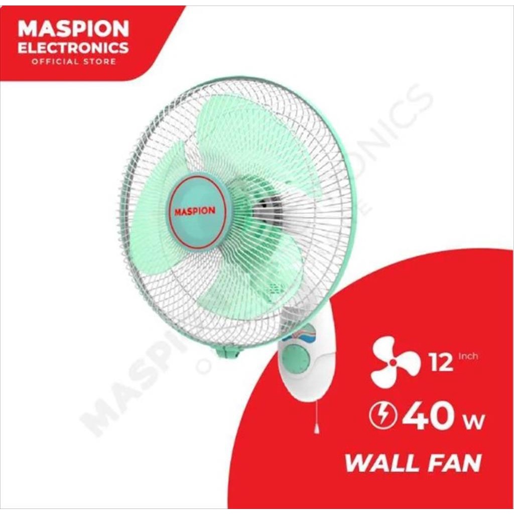 Kipas Angin Dinding / Wall Fan Maspion MWF-31 K / MWF-31K / MWF31K 12 Inch