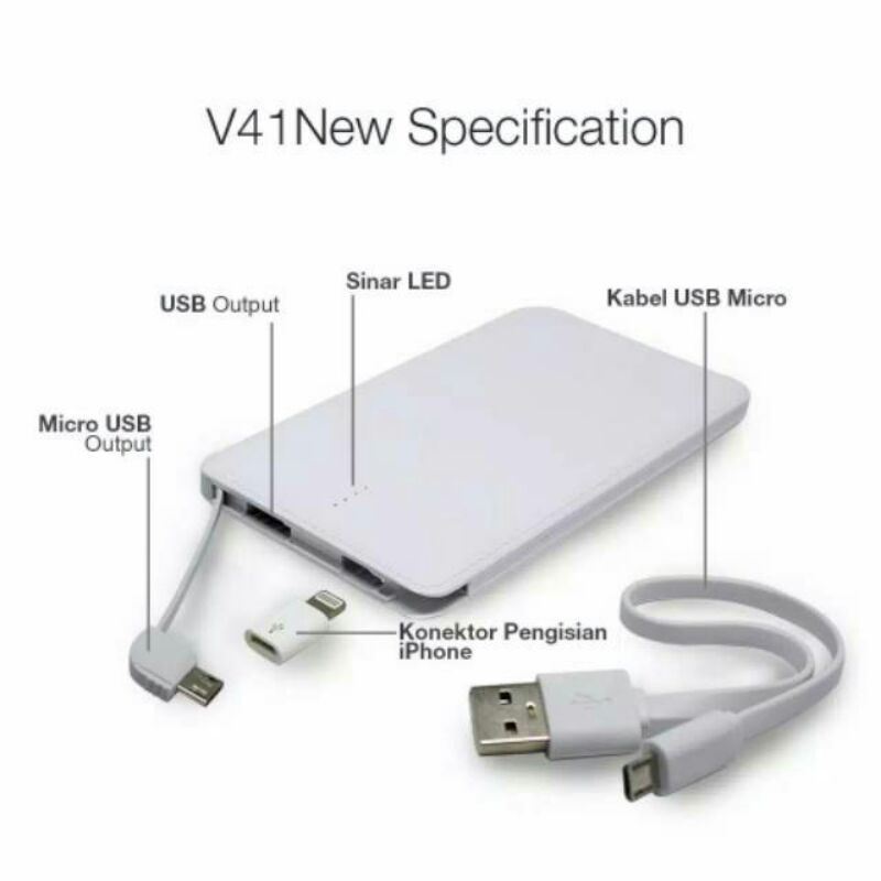 Power Bank Veger V41 Original 100%