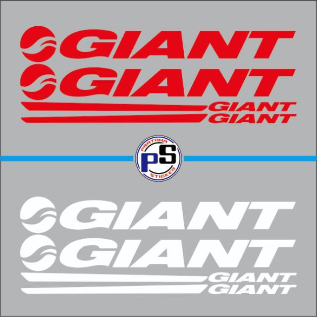 Frame Sticker cutting Sepeda GIANT