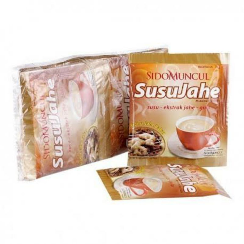 

Sidomuncul susu jahe isi 10 sachet