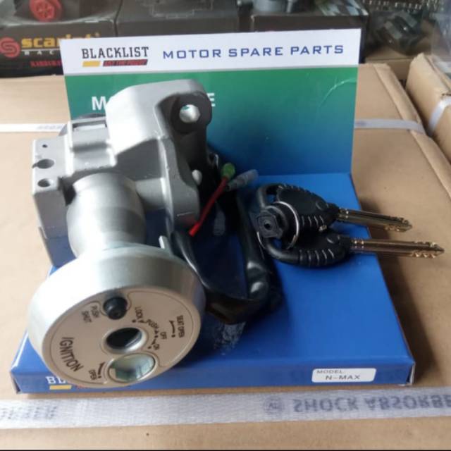 Kunci Kontak Nmax 2019 Plus Kunci Cadangan