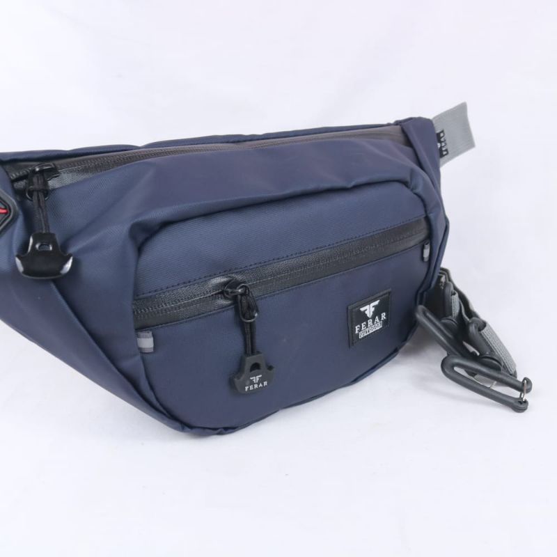 Tas waistbag water Tali copot bisa berputar Ferar outdoor resleting water