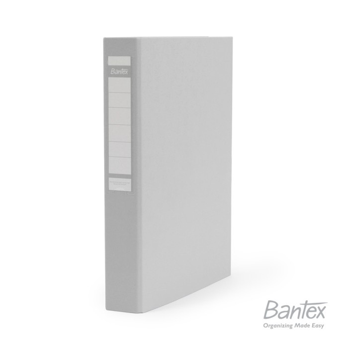 

[Artomas] Bantex Photocard Album A4 2 Ring Binder + Sleeve Grey #8222 05 - 1 Pcs Binder
