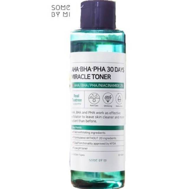 [BPOM] Some By Mi / SOMEBYMI - AHA-BHA-PHA 30 days MIRACLE Toner 150ml 100ml 30ml