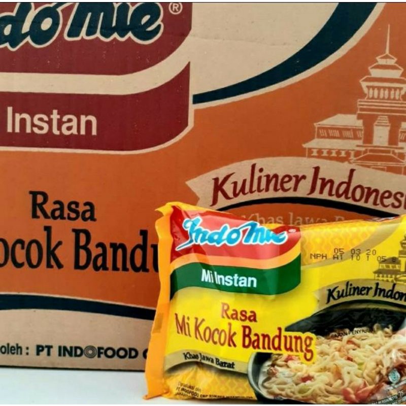 Indomie Kocok Bandung 1 dus isi 40 pcs