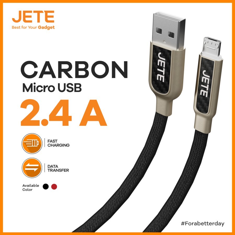 Kabel Data Jete Carbon Micro 2.4A
