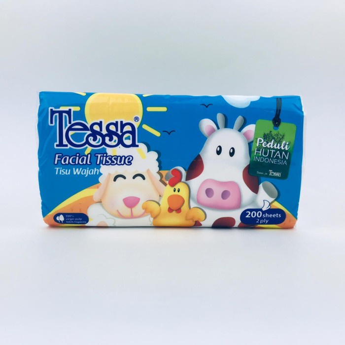 Tessa Tisu Wajah 200sheets 2 ply