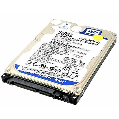 HDD WD 2.5 500GB SCORPIO BLUE  (RESMI) HARD DISK DRIVE