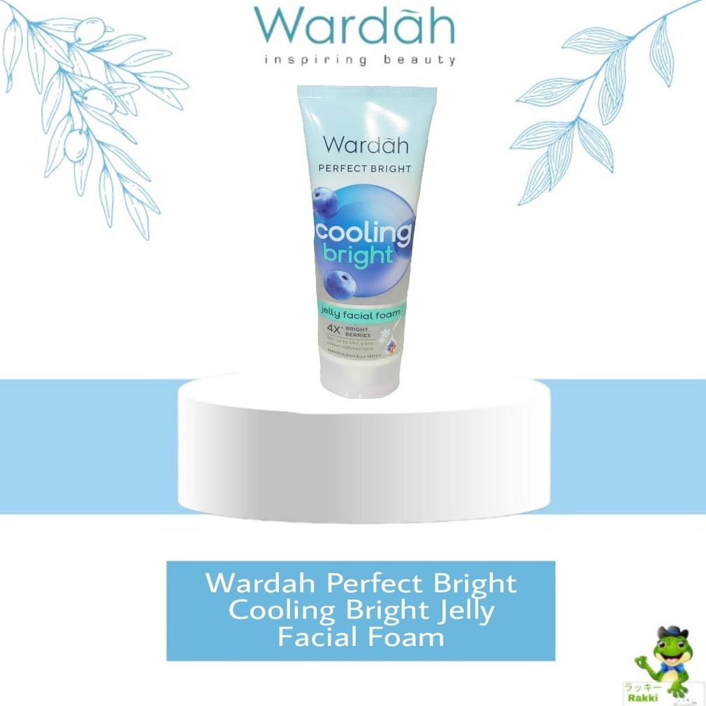 ❣️Rakkistore99❣️ Wardah Perfect Bright Cooling Bright Jelly Facial Foam 100ml