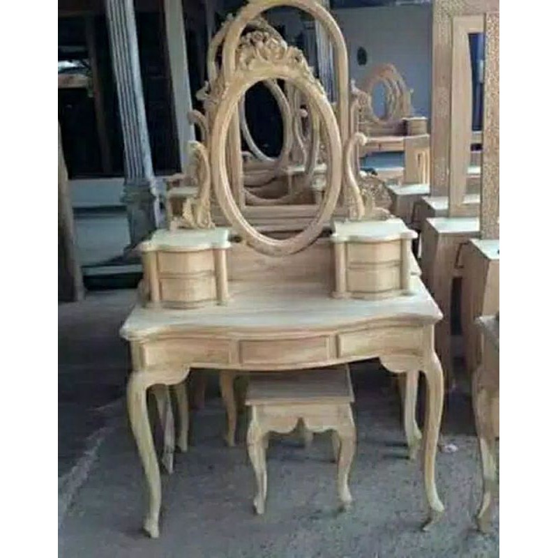 Meja Rias Kartini - Kayu Jati Asli Jepara