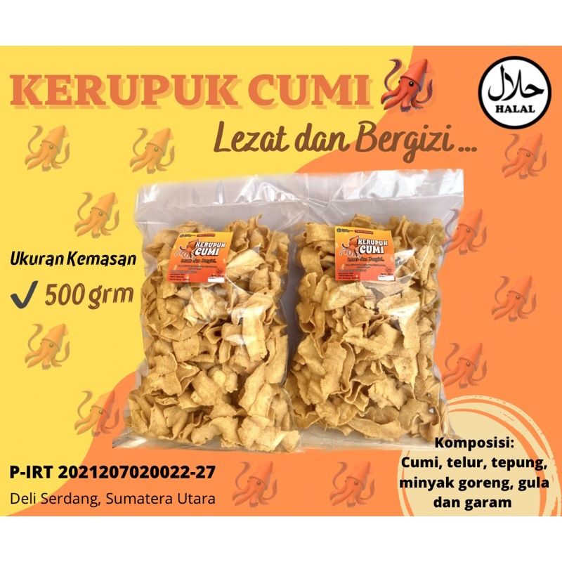 

KERUPUK CUMI 500grm
