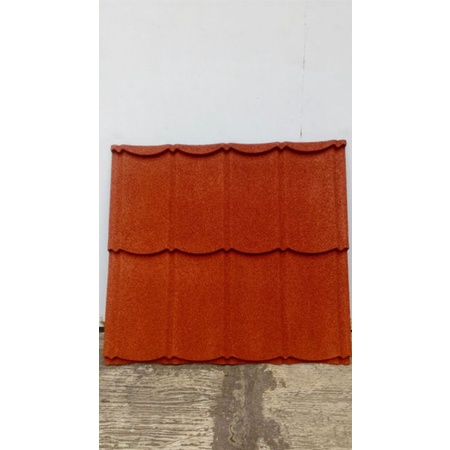 genteng metal pasir arista roof maron brown tebal 0,3mm 1x4 2x4