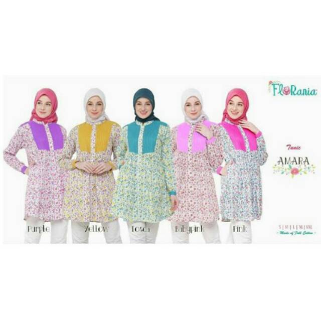Tunic Amara - by FLORANIA MUSLIMAH