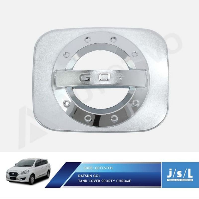 Tank cover Datsun go sporty chrome jsl