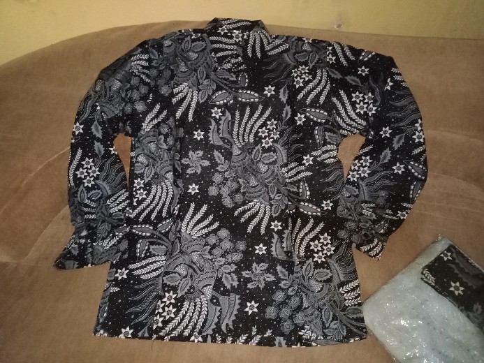 Couple Rnb Broklat Modern Motif Bunga Ganja Vs Pager Broklat // Batik Kekinian!! Artomoro_grosir