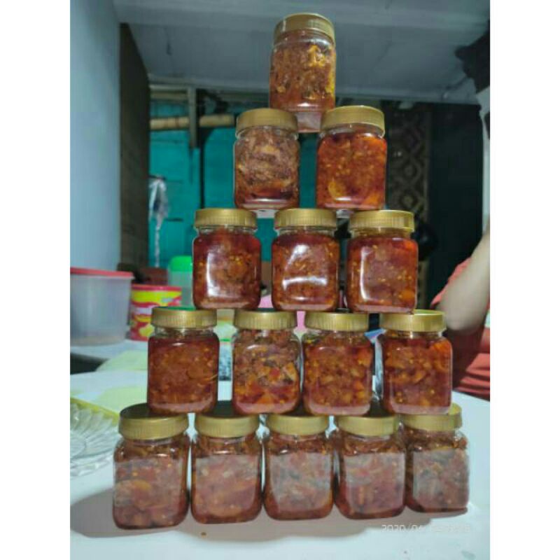 

Sambal Cumi, teri, Cakalang asap