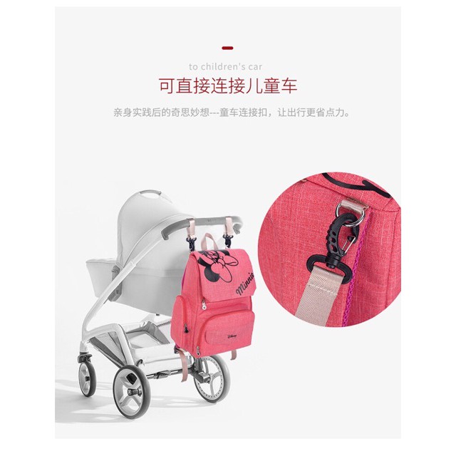 3.3 CRAZY SALE !! Diaperbag / TAS BAYI Disney Original  ( Mickey and Minnie)