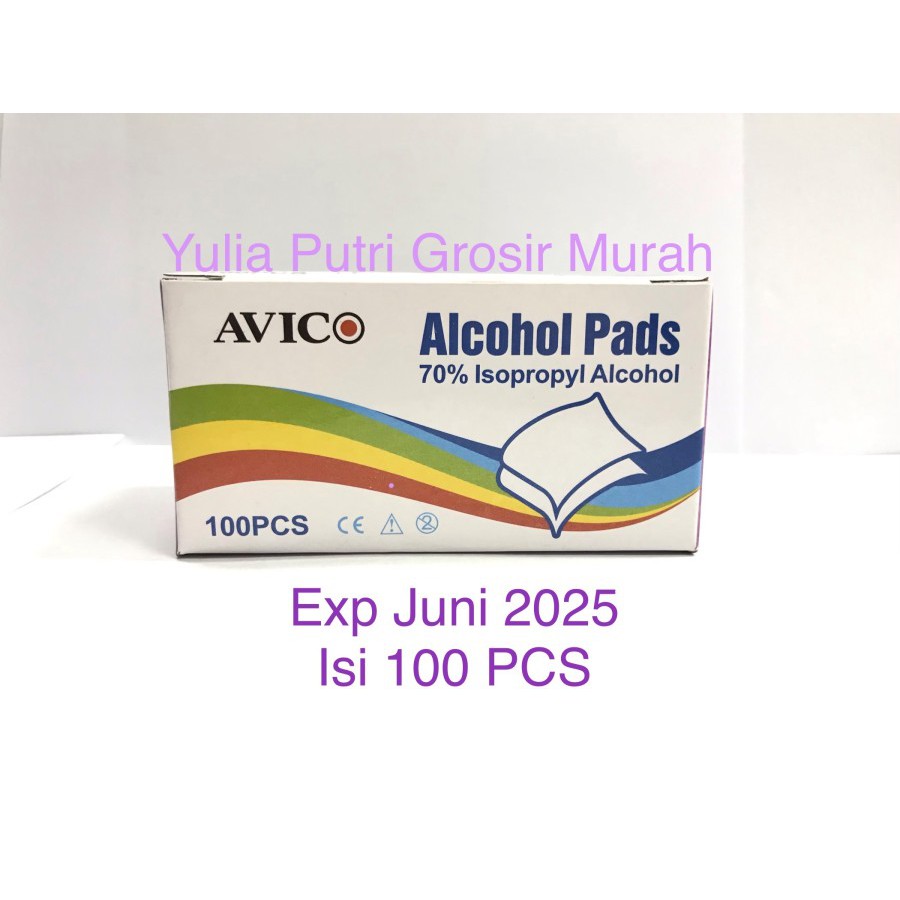 AVICO Alkohol Pad / Alcohol Swab / Tisu Alkohol