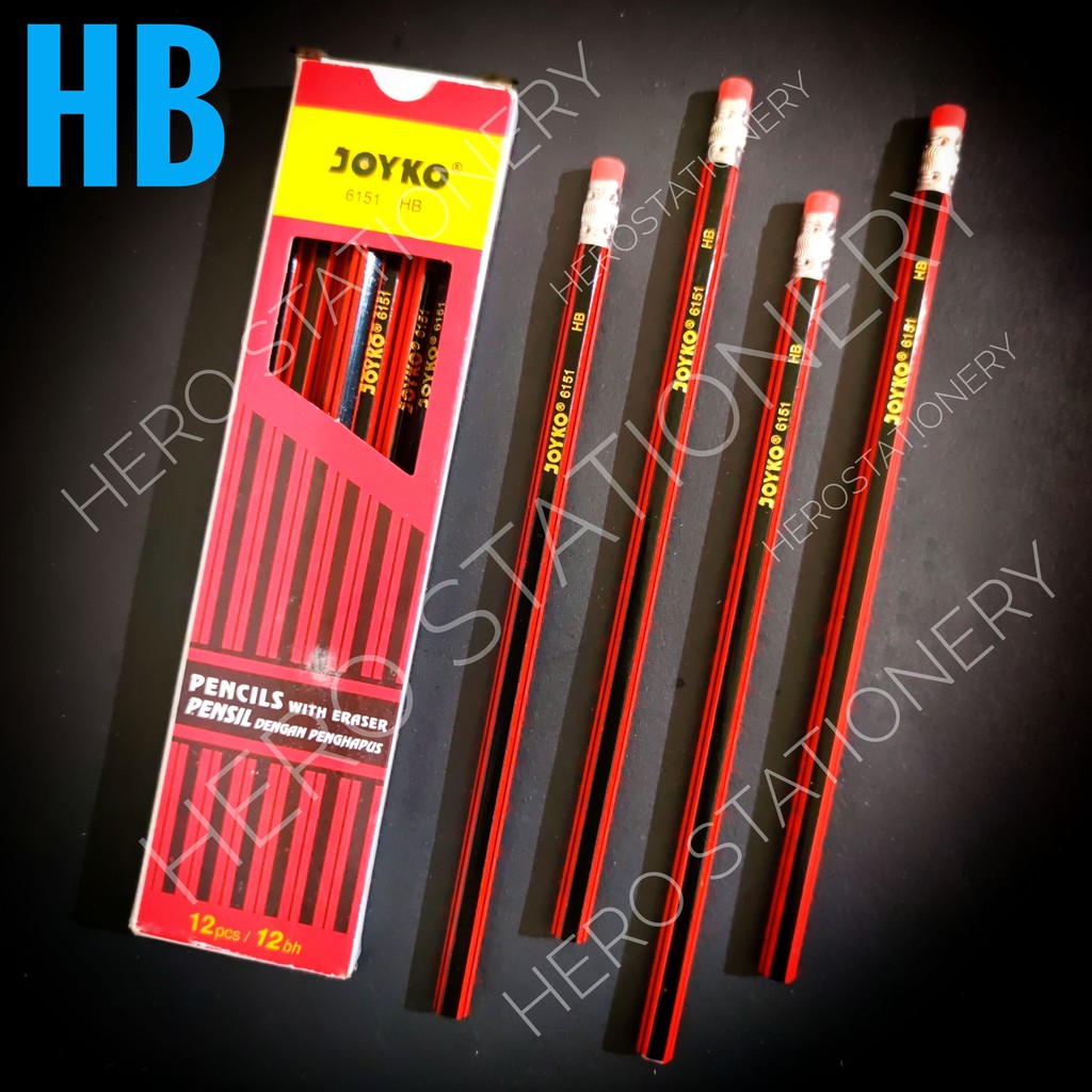 

Joyko pencil pensil HB 6151 . 12 unit