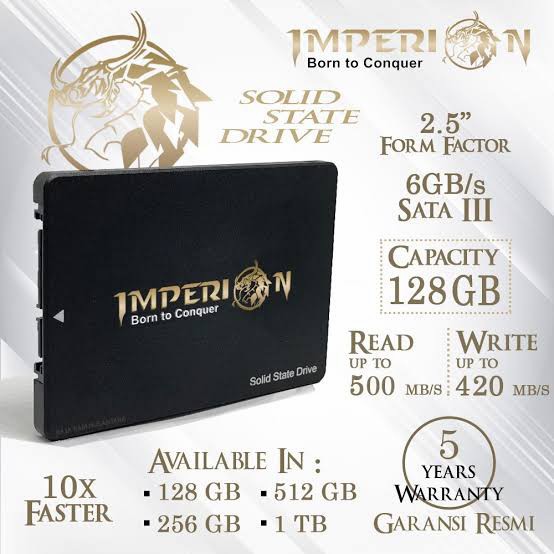 Imperion 128GB  Ssd Imperion 128GB Sata SOLID STATE DRIVE