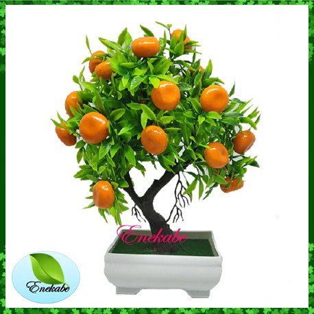 Bonsai Plastik Bonsai Artifisial Bunga Palsu Bunga Hias Bunga Plastik Dekorasi