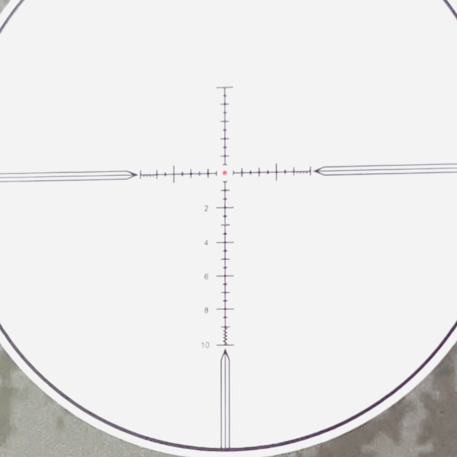 TELESKOP VECTOR TAURUS HD 6-24x50 SFP SFIR  ZERO STOP  TITIK DOT NYALA
