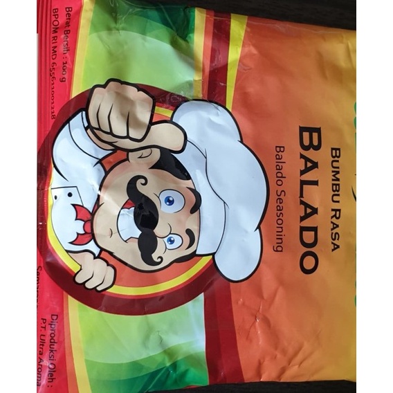 BUMBU TABUR BALADO ultra 100gram - Ayam Bawang