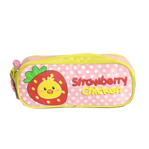 

[jkhu] LITTLE V Pencase STRAWBERRY CHICKEN | Tempat Pensil/ Peralatan Sekolah Anak anak
