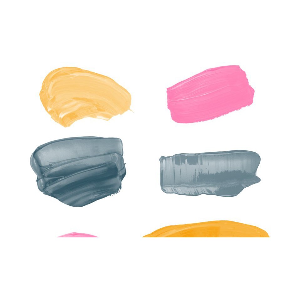 Procreate Brush - Brush Stroke Stamps Aesthetic Brushes