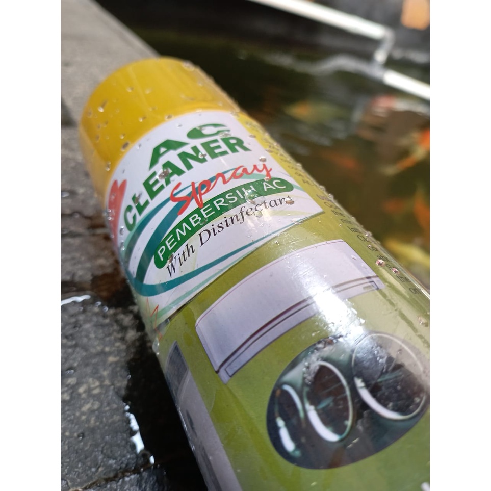 PEMBERSIH AC CLEANER SPRAY WITH DISINFECTANT/ PEMBERSIH AC MOBIL SPARY FC