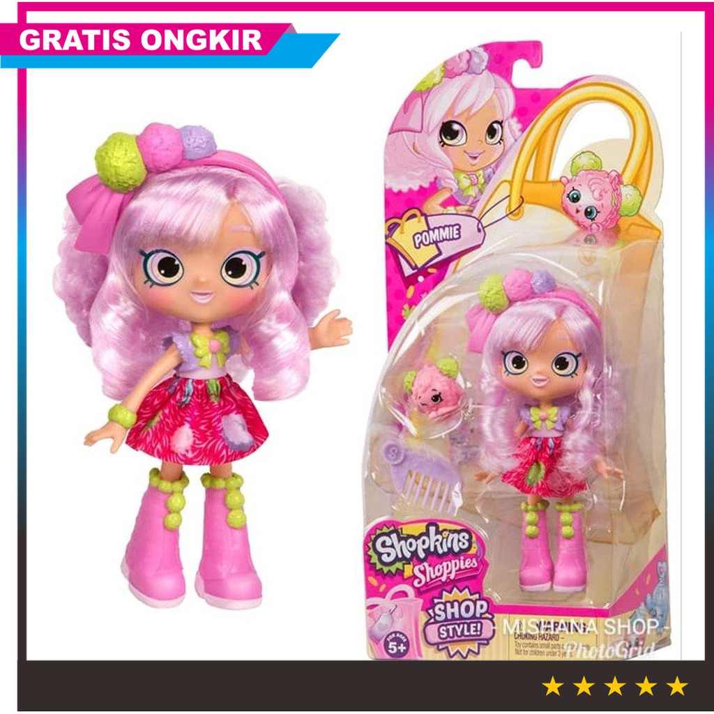 shopkins shoppies pommie