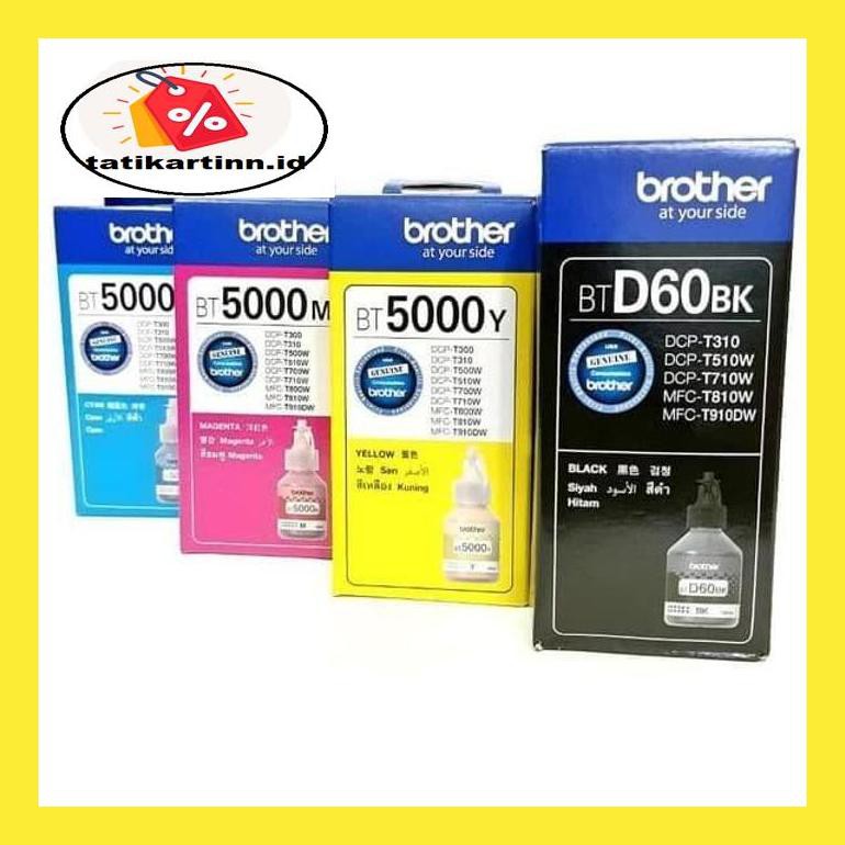 

740Dpppt Tinta Brother Bt 6000 & Bt5000 1 Set/ 4 Pcs For Dcp T310 T510W Mfct810 8D6Mpt0P