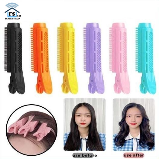 Jepit Korea Roll Rambut  Poni Blow Style Salon Hair Gulung Jepitan Clip