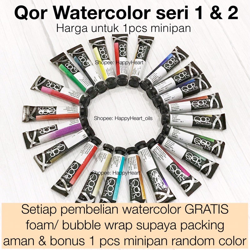 

Qor Watercolor share tube cat air