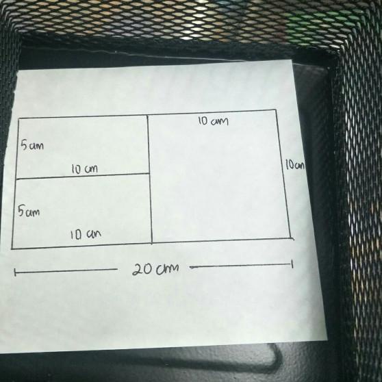

☞ Desk Set Jaring 3 Sekat termasuk tempat Kertas Memo / Tempat Pen Jala ✈
