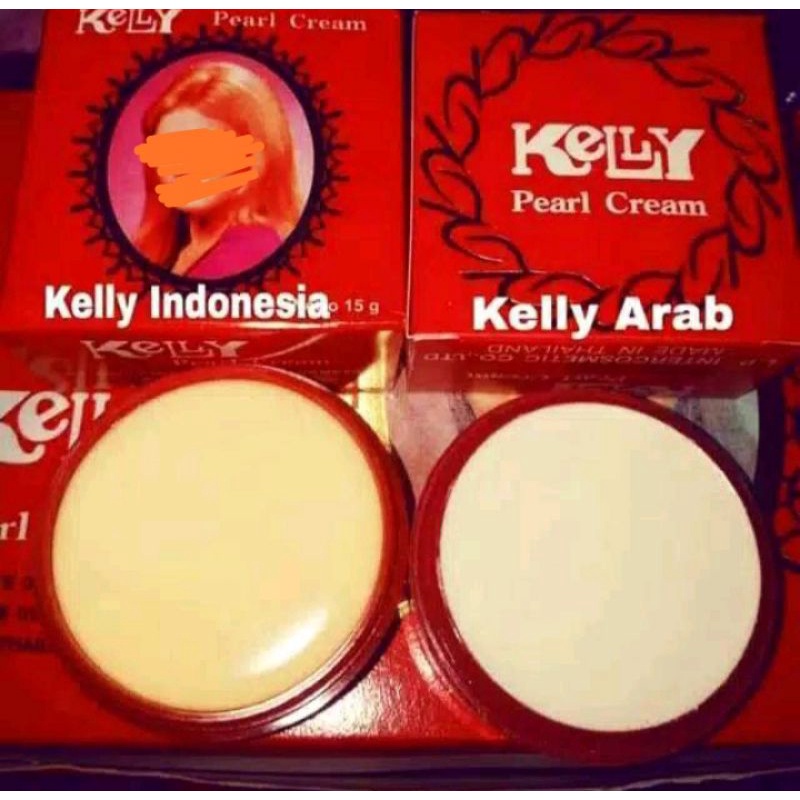 (TERMURAH) Cream KELLY ARAB Original Saudi Bedak Kelly Arab Pearl Cream-1