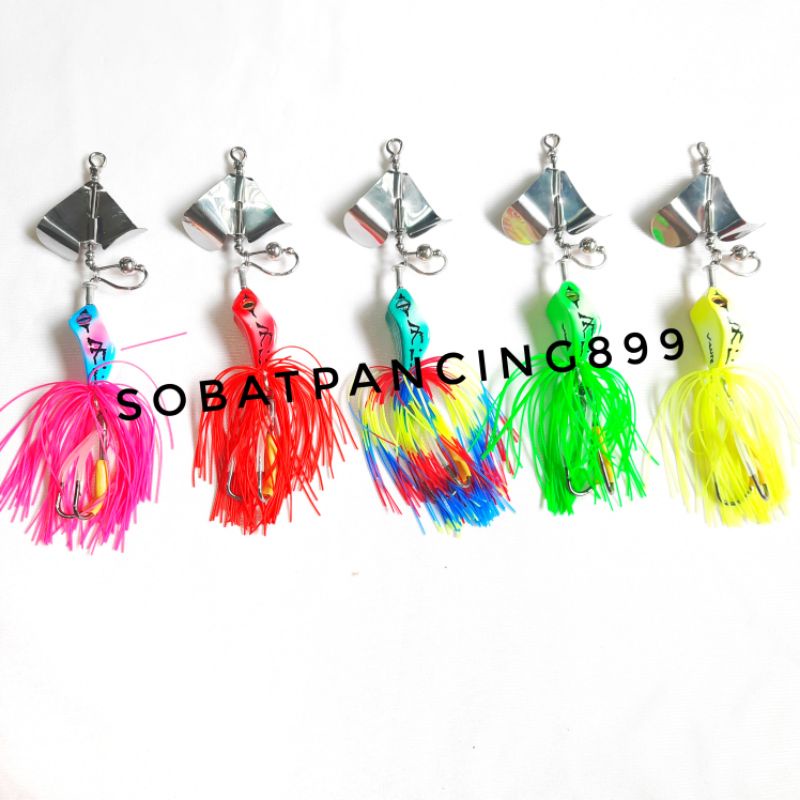 umpan casting gabus /toman slaish bait rattle / buzz frog kodok 3.5cm 20gr