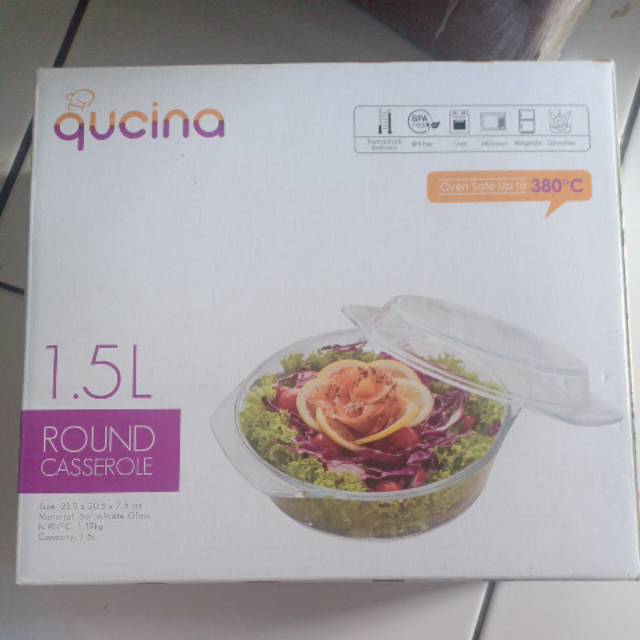 Mangkuk qucina 1.5LT