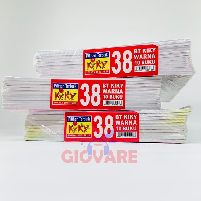 

BUKU TULIS KIKY 38 LEMBAR WARNA MOTIF ANAK LUCU ORIGINAL