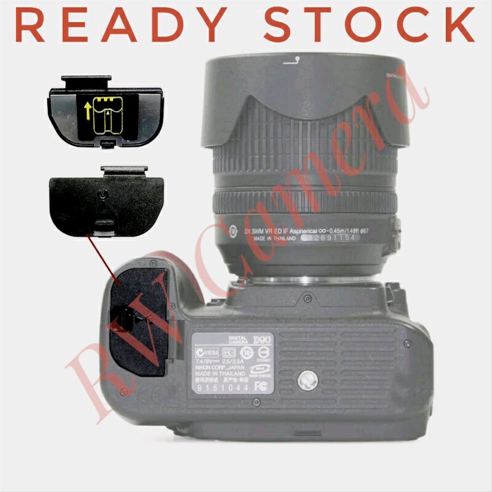 Tutup Batere Nikon D50 D70 D70s D80 D90 Door Baterai Baterei Baterey Batre Nikon D90 e disigrosir