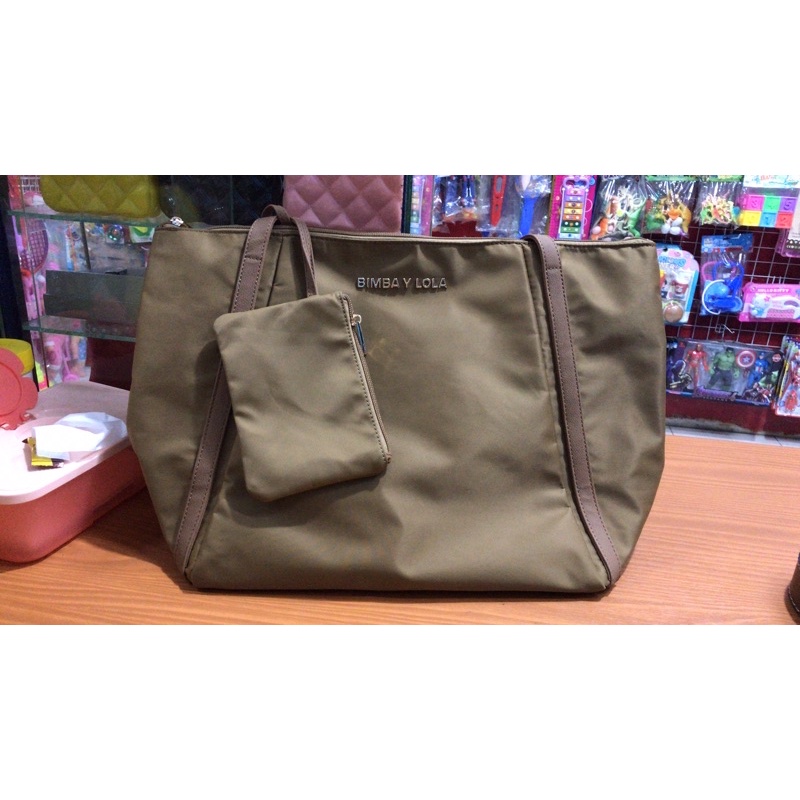 Tote Bag Bimba Y Lola Import Premium Bahan Tebal