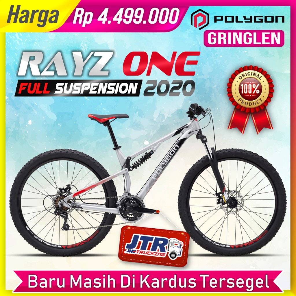 Sepeda Polygon Rayz 1 / Rayz One Full Suspension