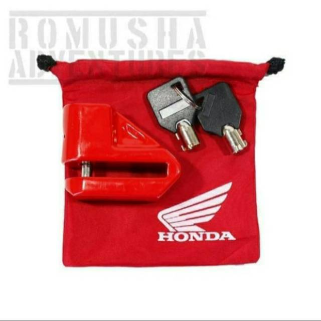 Gembok cakram motor original Honda