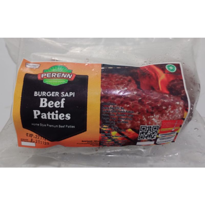 

Daging Beef Burger Patties Perenn isi10